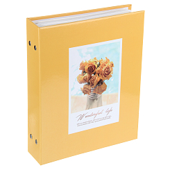 Фотоальбом 200ф 10X15см, ПП карм.