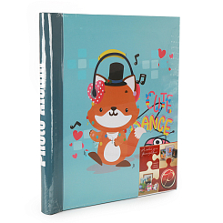 Фотоальбом 10 "магнитных"листов 23X28см, пер-т внутр.спираль