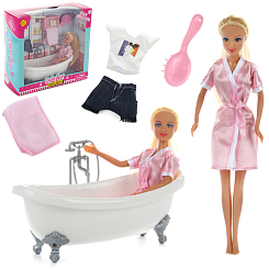 Кукла Люси с ванной, 29 см